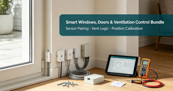 Smart Windows, Doors & Ventilation Control Bundle
