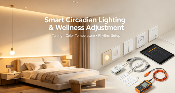 Smart Circadian Lighting & Wellness Adjustment
