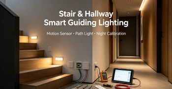 Stair & Hallway Smart Guiding Lighting