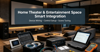 Home Theater & Entertainment Space Smart Integration