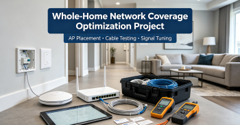 Whole-Home Network Coverage Optimization Project